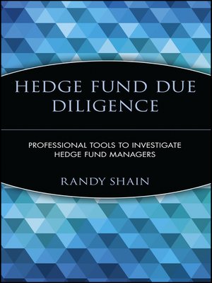 cover image of Hedge Fund Due Diligence